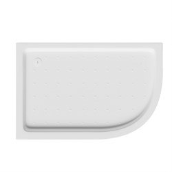 ABBER Душевой поддон AD3E109 L 100х90 асимметричный, акриловый, белый AD3E109 L