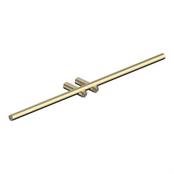 ABBER Полотенцедержатель двойной Osten 316 AA1855BG золото брашированное AA1855BG