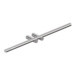 ABBER Полотенцедержатель двойной Osten 316 AA1855BST сталь брашированная AA1855BST