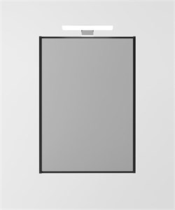 AQUATON Зеркальный шкаф Амели 60, антрацит, 1A262802AE820 1A262802AE820