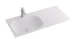 AQUATON Раковина Бланш 1050 белая левая 1A742131B101L 1A742131B101L