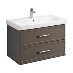 AQUATON Тумба под раковину Нео-Классика 65 2 ящика, мускат 1A290101NCR30 1A290101NCR30