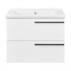 AQUATON Тумба под раковину Амели 80, Белый, 1A262401AEE20 1A262401AEE20