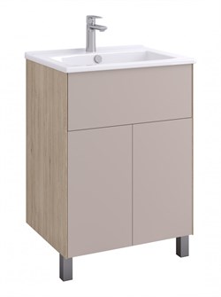 AQUATON Тумба под раковину Форест Про 60 дуб эврика/кашемир 1A297001FREK0 1A297001FREK0