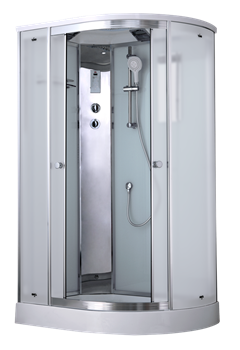 TIMO Comfort T-8802L Fabric Glass душевая кабина 120*85*220+турецкая баня хамам+стульчик прозрачный T-8802LF-T-STUN-T-CH/C