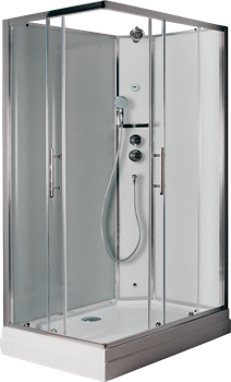 TIMO Premium ILMA 102 R душевая кабина с крышей, хамам и стульчиком 120*80*222 ILMA102R-roof-102R-T-STILMA-T-CH/C