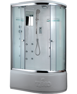 TIMO Lux T-7720 L душевая кабина 120*85*220, турецкая баня хамам T-7720L-T-STUN