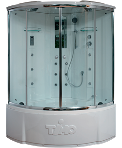 TIMO Lux T-7755 душевая кабина 150*150*230, турецкая баня хамам T-7755-T-STUN