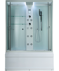 TIMO Lux TL-1505 душевая кабина 148*82*220, турецкая баня хамам TL-1505-T-STUN