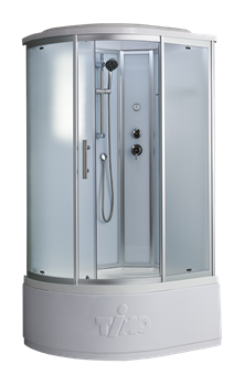 TIMO Standart Т-6610 Silver R душевая кабина 110*85*220, турецкая баня хамам T-6610SR-T-STUN