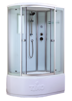 TIMO Standart T-6620 Silver Fabric R душевая кабина (120*85*220), турецкая баня хамам T-6620SFR-T-STUN