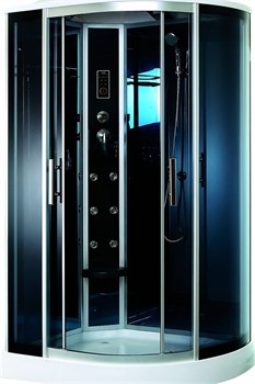 TIMO Standart T-1102 L душевая кабина 120*85*220, турецкая баня хамам T-1102L-T-STUN