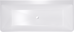 TIMO Ванна solid ERIKA1700 (1700*750*580) ERIKA1700