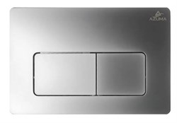 AZUMA Сuadro Кнопка смыва AZU007.02 хром, пластик AZU007.02