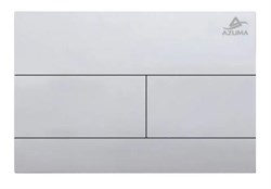 AZUMA Slim14 Кнопка для инсталляции AZU013.02 хром глянец, пластик AZU013.02
