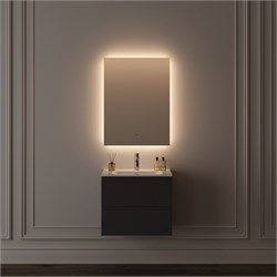 SANCOS Square 2.0 Зеркало для ванной комнаты 600х800 led подсветка 2700K/4000K/5000K SQ2.600 SQ2.600