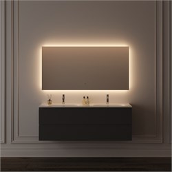 SANCOS Square 2.0 Зеркало для ванной комнаты 1400х800 led подсветка 2700K/4000K/5000K SQ2.1400 SQ2.1400