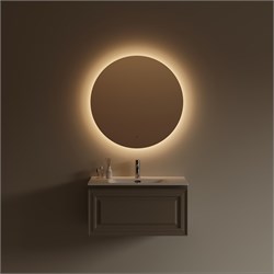 SANCOS Sfera 2.0 Зеркало для ванной комнаты D800 led подсветка 2700K/4000K/5000K SF2.800 SF2.800