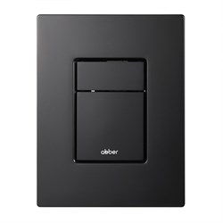 ABBER Кнопка смыва AC0123MB пневматическая, черная матовая AC0123MB
