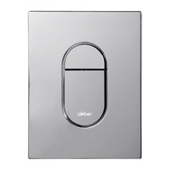 ABBER Кнопка смыва AC0124 пневматическая, хром глянцевый AC0124