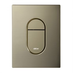 ABBER Кнопка смыва AC0124BG пневматическая, золото брашированное AC0124BG