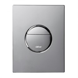 ABBER Кнопка смыва AC0126 пневматическая, хром глянцевый AC0126