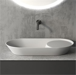 ABBER Раковина накладная Bequem AC2120 белая AC2120