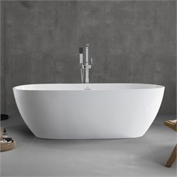 ABBER Акриловая ванна AB9263-1.5 белая AB9263-1.5