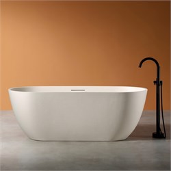 ABBER Ванна из искусственного камня Frankfurt AM9941MBE светло-бежевая матовая AM9941MBE