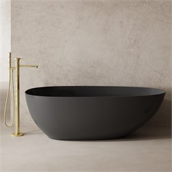 ABBER Карбоновая ванна Karbon AK9011-1.7 черная AK9011-1.7