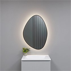 AQUAme AQM9110B 600x850 Зеркало с подсветкой, универсальный монтаж AQM9110B