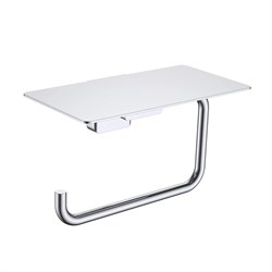 AQUAme AQM7307CR  Tivoli  Держатель туалетной бумаги с полкой, хром AQM7307CR