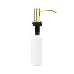 AQUAme AQM9991BG  Cucina  Дозатор для жидкого мыла, встроенный (нержавеющая сталь), золото шлифованное AQM9991BG