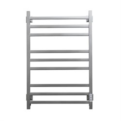 ARINGA Орса Кв полотенцесушитель электрический 80*50, матовый хром AR03017CHM