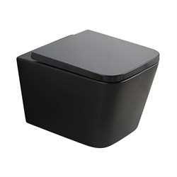 VECONI Унитаз подвесной Pulo VPU-51TB, черный VPU-51TB