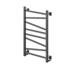 VECONI Полотенцесушитель электрический Barro-C, 50/80, черный B8050B-C