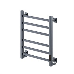 VECONI Полотенцесушитель электрический Barro-A, 50/60, графит брашинг B6050GR-A