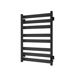 VECONI Полотенцесушитель электрический Piatto, 50/80, черный P8050B