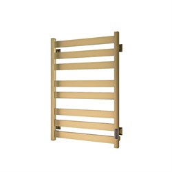 VECONI Полотенцесушитель электрический Piatto, 50/80, золото матовое P8050G