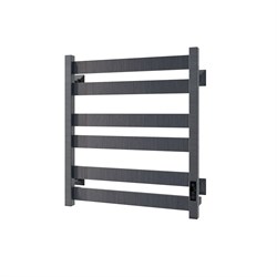 VECONI Полотенцесушитель электрический Piatto, 50/60, графит брашинг P6050GR