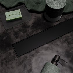 VECONI Душевой лоток Stesso Black 900 VS900B