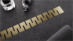 VECONI Душевой лоток Stesso Line Gold 500 VSL500G