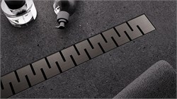 VECONI Душевой лоток Stesso Line Graphite 500 VSL500GR