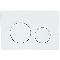 VECONI Кнопка смыва FLUSH V2, FLV2-W, 240х162х10, пластик, белый глянец FLV2-W