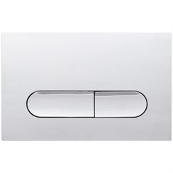 VECONI Кнопка смыва FLUSH V3, FLV3-C, 240х162х9, пластик, хром глянец FLV3-C
