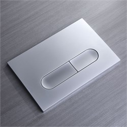 VECONI Кнопка смыва FLUSH V3, FLV3-CM, 240х162х9, пластик, хром матовый FLV3-CM