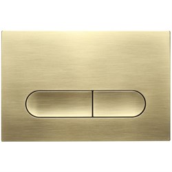 VECONI Кнопка смыва FLUSH V3, FLV3-G, 240х162х9, пластик, золото брашинг FLV3-G