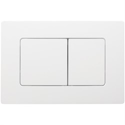 VECONI Кнопка смыва FLUSH V8, FLV8-W, 240х162х7, пластик, белый глянец FLV8-W