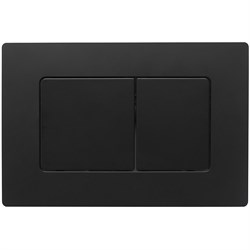 VECONI Кнопка смыва FLUSH V8, FLV8-B, 240х162х7, пластик, черный матовый FLV8-B