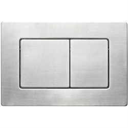 VECONI Кнопка смыва FLUSH V9, FLV9-S, 237х159х6, нержавеющая сталь, сталь брашинг FLV9-S